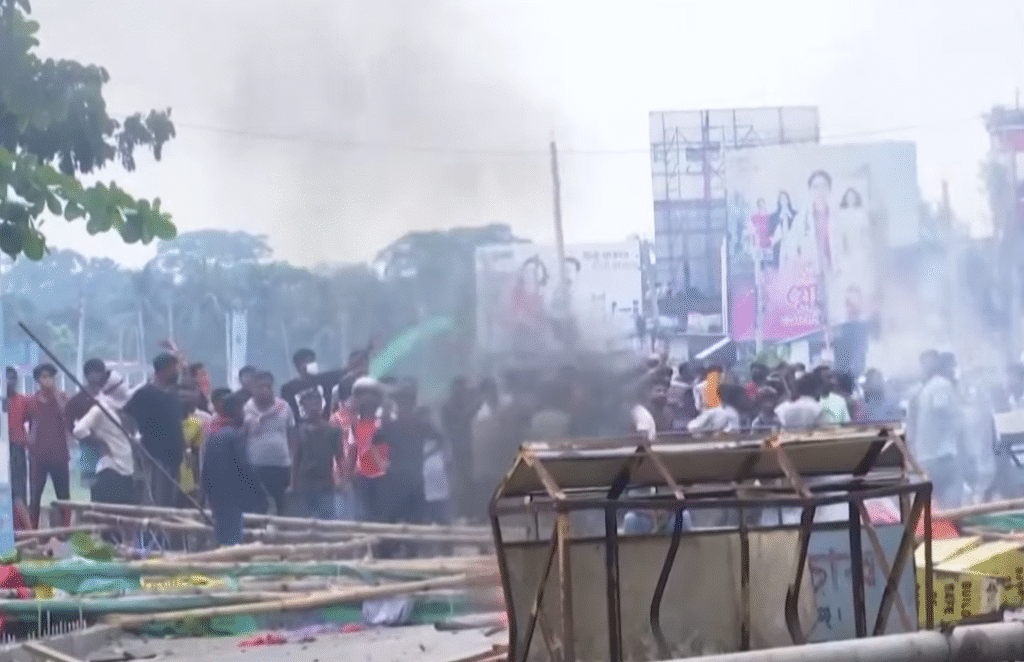 Bangladesh में हिंसा: NCP रैली पर ईंटबाजी